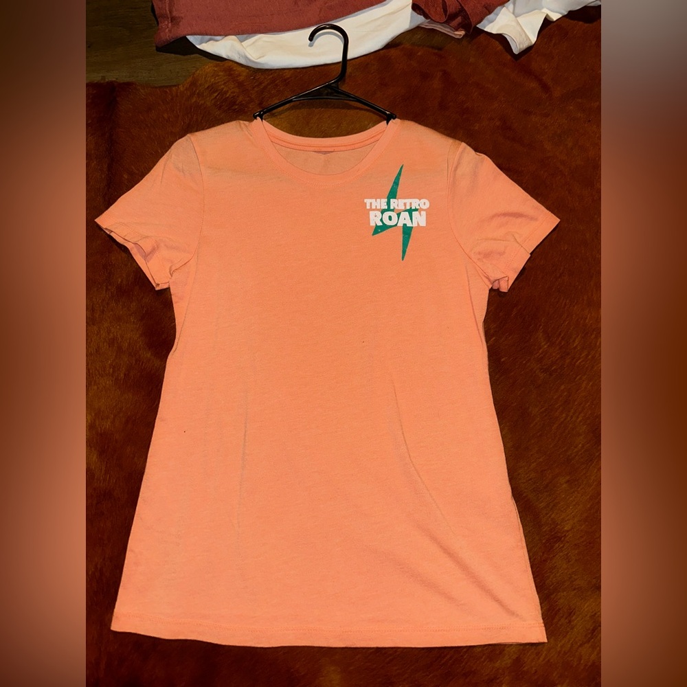 Women's Orange Short Sleeve Tee